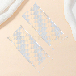 PP価格ラベルガンタグファスナー5000個  ホワイト  9.8x5x0.9cm  約5000個/セット&nbsp;DIY-GF0014-42B-01