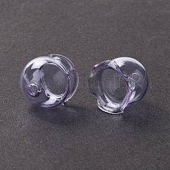 風鈴作り用のガラスビーズコーン  カンパニュラミディアムl  アザミ  15x16mm  穴：2.7mm&nbsp;X-GLAA-Z003-01C