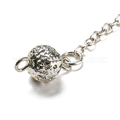 Natural Quartz Crystal Pointed Dowsing Pendulums&nbsp;AJEW-P113-01P-04