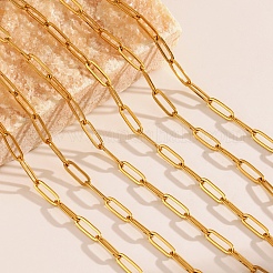 Stainless Steel Paperclip Chains Necklaces for Women&nbsp;LS-PW-WG32A9D-01
