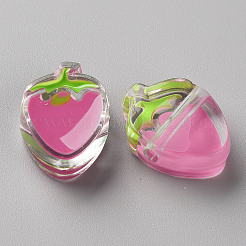 Transparent Enamel Acrylic Beads&nbsp;X1-TACR-S155-003I