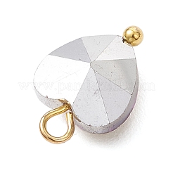 Transparent Glass Charms&nbsp;PALLOY-JF04198-01