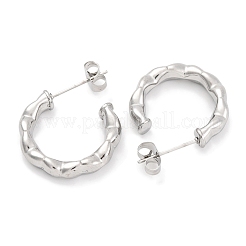 Non-Tarnish 304 Stainless Steel Stud Earrings&nbsp;EJEW-H013-22P