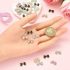 30Pcs Alloy Enamel Pendants&nbsp;ENAM-YW0006-09