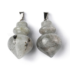 Natural Labradorite Pendants&nbsp;G-G998-C03
