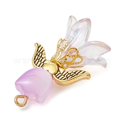 10Pcs Transparent Acrylic and Glass Pendants&nbsp;PALLOY-JF02446