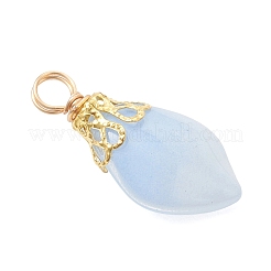 Imitation Jade Glass Pendants&nbsp;PALLOY-JF05025-02