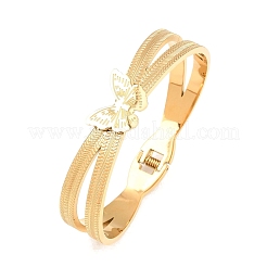 304 Stainless Steel Hinged Bangles for Women&nbsp;BJEW-E113-02G
