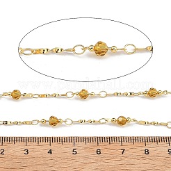 Brass Round Link Chains&nbsp;KK-D368-01G-E