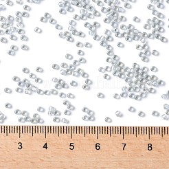 TOHOラウンドシードビーズ  日本製シードビーズ  （261)つの内側の色のabクリスタル/グレーの裏地  11/0  2.2mm  穴：0.8mm  約1110PCS /ボトル  10 G /ボトル&nbsp;SEED-JPTR11-0261
