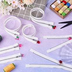 20Pcs 5 Styles Nylon Close End Zippers&nbsp;PALLOY-OC00040