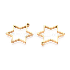 201 Stainless Steel Pendants&nbsp;STAS-T064-84G-02