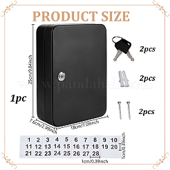 28 Key Wall Mounted Safe Security Iron Boxes&nbsp;CON-WH0089-234