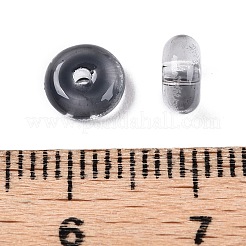 Electroplate Transparent Colours Rainbow Glass Seed Beads&nbsp;SEED-T007-03G