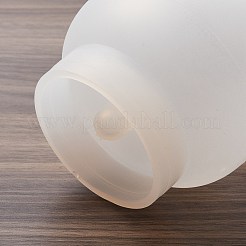 シリコンモールド  レジン型  UVレジン用  エポキシ樹脂工芸品作り  ホワイト  ラウンド  83.5x75.5mm  内径：84mm&nbsp;LS-SIMO-M045-01E