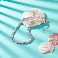 Natural Pearl Beaded Necklaces for Women&nbsp;NJEW-JN04107-02