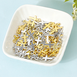 200Pcs 2 Colors Tibetan Style Alloy Pendants&nbsp;FIND-SC0019-83