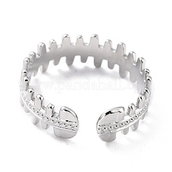 Tarnish Resistant 304 Stainless Steel Finger Rings&nbsp;RJEW-L102-19P
