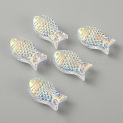 Handmade Lampwork Fish Beads&nbsp;LAMP-CJC0001-03