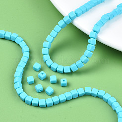 Handmade Polymer Clay Beads Strands&nbsp;CLAY-N008-061-05