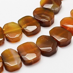 Natural Agate Beads Strands&nbsp;G-P311-A