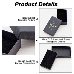 12Pcs Cardboard Jewelry Packaging Boxes&nbsp;CON-HY0001-01B