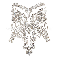 Lace Embroidery Sewing Polyester Appliques&nbsp;DIY-WH0013-63