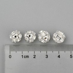 Brass Crystal Rhinestone Beads&nbsp;RSB11C14