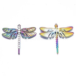 Rack Plating Rainbow Color Alloy Big Pendants&nbsp;PALLOY-N163-170A