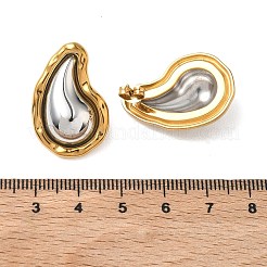 304 Stainless Steel Stud Earrings for Women&nbsp;EJEW-K330-05G