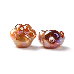 UV Plating Rainbow Iridescent Acrylic Beads&nbsp;PACR-H003-26