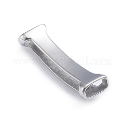 Non-Tarnish 304 Stainless Steel Slide Charms/Slider Beads&nbsp;STAS-L243-004P