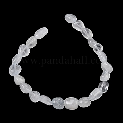 Natural Quartz Crystal Rock Crystal Beads Strands&nbsp;G-C286-A31