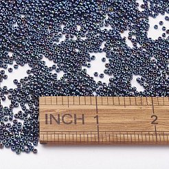 TOHO日本のシードビーズ  ラウンド  11/0  （88)つのメタリック宇宙  2x1.5mm  穴：0.5mm  約42000個/ポンド&nbsp;SEED-F002-2mm-88