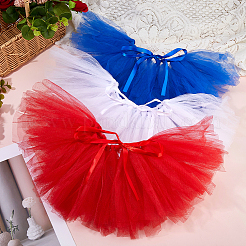 3Pcs 3 Colors Polyester Pet Dog Tutu Skirt&nbsp;AJEW-FH0006-75