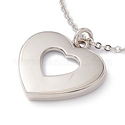 Sublimation Blank Aluminum Pendant Necklace&nbsp;NJEW-E020-01P-02