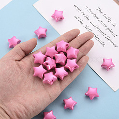 Opaque Acrylic Beads&nbsp;MACR-S372-02B-26