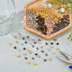 1000Pcs 5 Colors Iron Bead Tips&nbsp;IFIN-ME0001-22