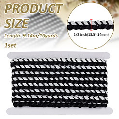 10Yards Polyester Ribbon&nbsp;AJEW-FG0005-08A