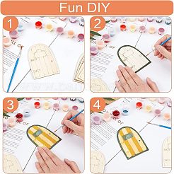 Wooden Fairy Door Decoration&nbsp;WOOD-NB0001-64C
