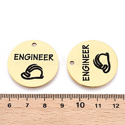 201 Stainless Steel Pendants&nbsp;LS-STAS-T064-37G-27