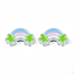 Transparent Acrylic Beads&nbsp;X-TACR-S117-15