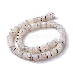 Natural Trochid Shell/Trochus Shell Beads Strands&nbsp;SHEL-P015-11