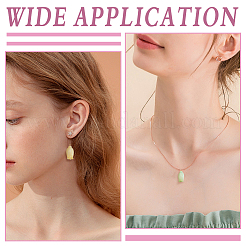 8Pcs 4 Colors Opaque Resin Pendants&nbsp;RESI-ME0001-52