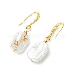 Baroque Natural Keshi Pearl Dangle Earrings&nbsp;EJEW-JE07064-02
