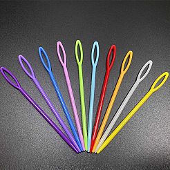 プラスチック製縫い針90本  ミックスカラー  70~150mm&nbsp;PW-WGA98C9-01