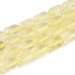 Natural Lemon Quartz(Heated) Beads Strands&nbsp;G-G980-52B