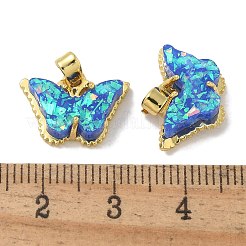 Rack Plating Brass Pendants&nbsp;KK-Q009-07G-06