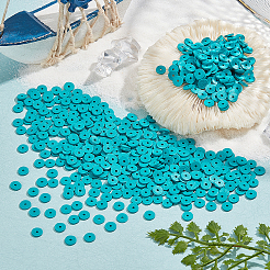 10 Strands Flat Round Handmade Polymer Clay Beads&nbsp;CLAY-PH0001-44S