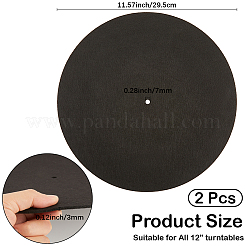 Felt CD Pads&nbsp;AJEW-WH20060-51A